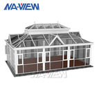 Na zamówienie Nowoczesny dwuspadowy dach Sunroom Outdoor Cathedral Ceiling Sunroom dostawca