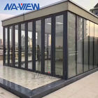Wykonane na zamówienie aluminiowe szklarnie Oszczędność energii z podwójnie hartowanym szkłem dachowym dostawca