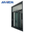 Aluminiowe okna skrzydłowe Guandong Naview z przyciemnianym szkłem dostawca