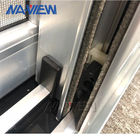 Guangdong NAVIEW Hurtownia aluminium mieszkalnego Akordeon Bi-składane okno przesuwne Cena dostawca