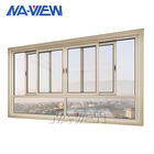 Guangdong NAVIEW Aluminiowe drzwi i okna Podwójnie przeszklone poziome przesuwne okna burzowe dostawca