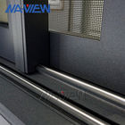 Guangdong NAVIEW Big Glass Stojąca prefabrykowana europejska standardowa fabryka kuloodpornych aluminiowych okien przesuwnych dostawca