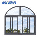 Guangdong NAVIEW Nowy obraz projektowy Tanie aluminiowe podwójne szklane okno przesuwne dostawca