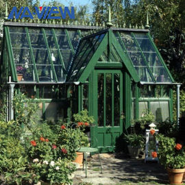 Chiny Green Garden Greenhouse Aluminium Small Glass Greenhouse Custom fabryka