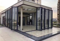 Prefabrykowany szacunkowy pokój na 4 pory roku na stopę kwadratową szkła aluminiowego dostawca