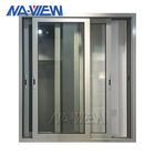 Guangdong NAVIEW Cena mieszkaniowa Przerwa termiczna Szkło niskoemisyjne Aluminiowe okno przesuwne z ekranem dostawca