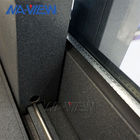 Guangdong NAVIEW Ash Black Aluminiowe okno przesuwne Okno w okazyjnej cenie jest dostępne dla apartamentu hotelowego dostawca